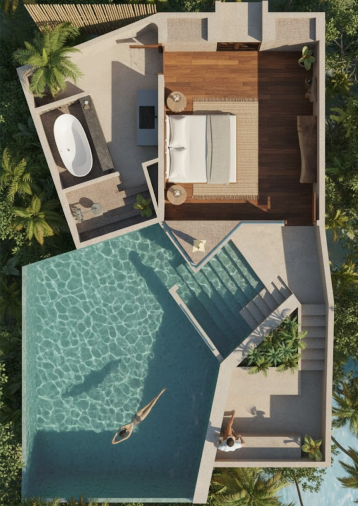 Floor plan – The Signature Kayu Villa Experience