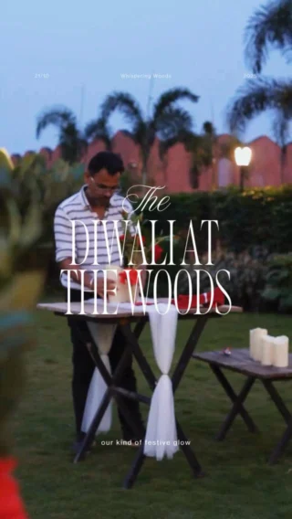 City celebrations come with crackers, noise and smoke.
Ours came with quiet skies, soft lights and fresh air.

This Diwali at Whispering Woods was about slowing down, warm tables, glowing candles, conversations by lantern light, and nature wrapping itself around every moment.

Curated with love by @just4you_surprise_planners

Plan your celebrations in tune with nature, DM us to book your date.
.
.
.
.
.
.
#whisperingwoods #luxurystay #villanearmumbai #resortnearmumbai #thingstodoinmumbai #wellnessresort #wellnessretreat #augustplans #natureresorts #getawayweekend #luxuryvilla #cocktailworkshop #petfriendlyresort #diwalispecial #diwalimumbai

[Diwali • Diwali in Mumbai • Diwali special • Villas near Mumbai with private pool • Luxury staycation near Mumbai • Romantic getaway near Mumbai • Wellness retreats in Maharashtra • Best resorts near Mumbai for couples • Nature resorts near Mumbai • Weekend getaways from Mumbai • Pet-friendly resorts near Mumbai • Quiet escapes near Mumbai • Premium villas in Maharashtra • Eco-friendly resorts near Mumbai]