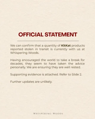 Turns out even KitKats needed a longer break 😉
.
.
.
.

#KitKat #staycation #aprilfoolsday