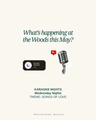 Turn the noise off.
Let the days fill themselves.
Evenings of music, movies, and moments that don’t need an agenda.

May, at Whispering Woods.
Staying with us?

We can personalise these experiences around your time here.

Our reservations team will take care of it.

#staycations #balivilla #resortsnearmumbai #mumbaiweekend 

.
.
.

Staycations near mumbai • weekend getaway near mumbai • resorts with pool near thane • pet friendly resorts